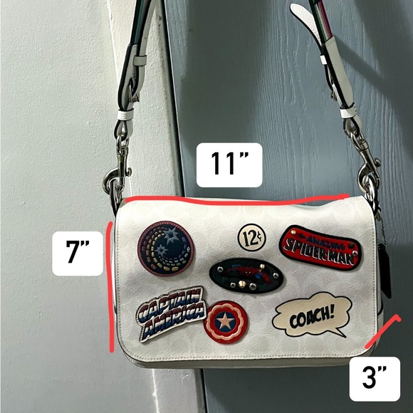 Coach x Marvel Jes Messenger Sling Bag - Picture 8 of 8
